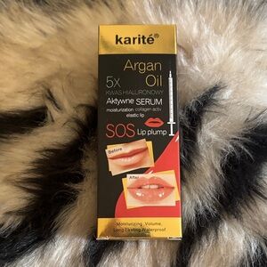 Argan Oil SOS Lip Plump Serum - Black and Gold